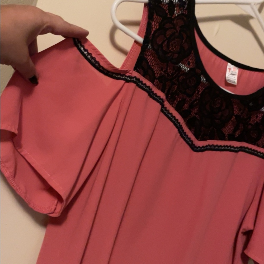 Women’s blouse watermelon color